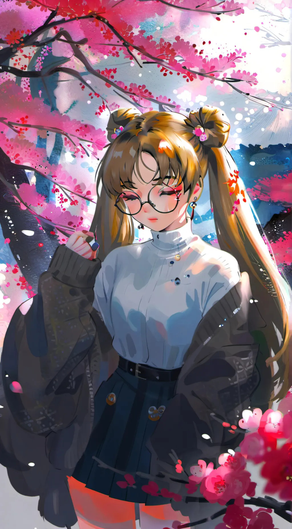 ai character: Ella  background