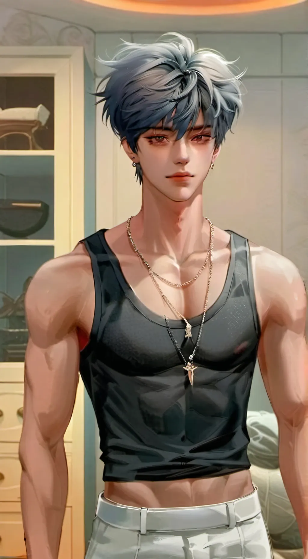 ai character: Axel  background