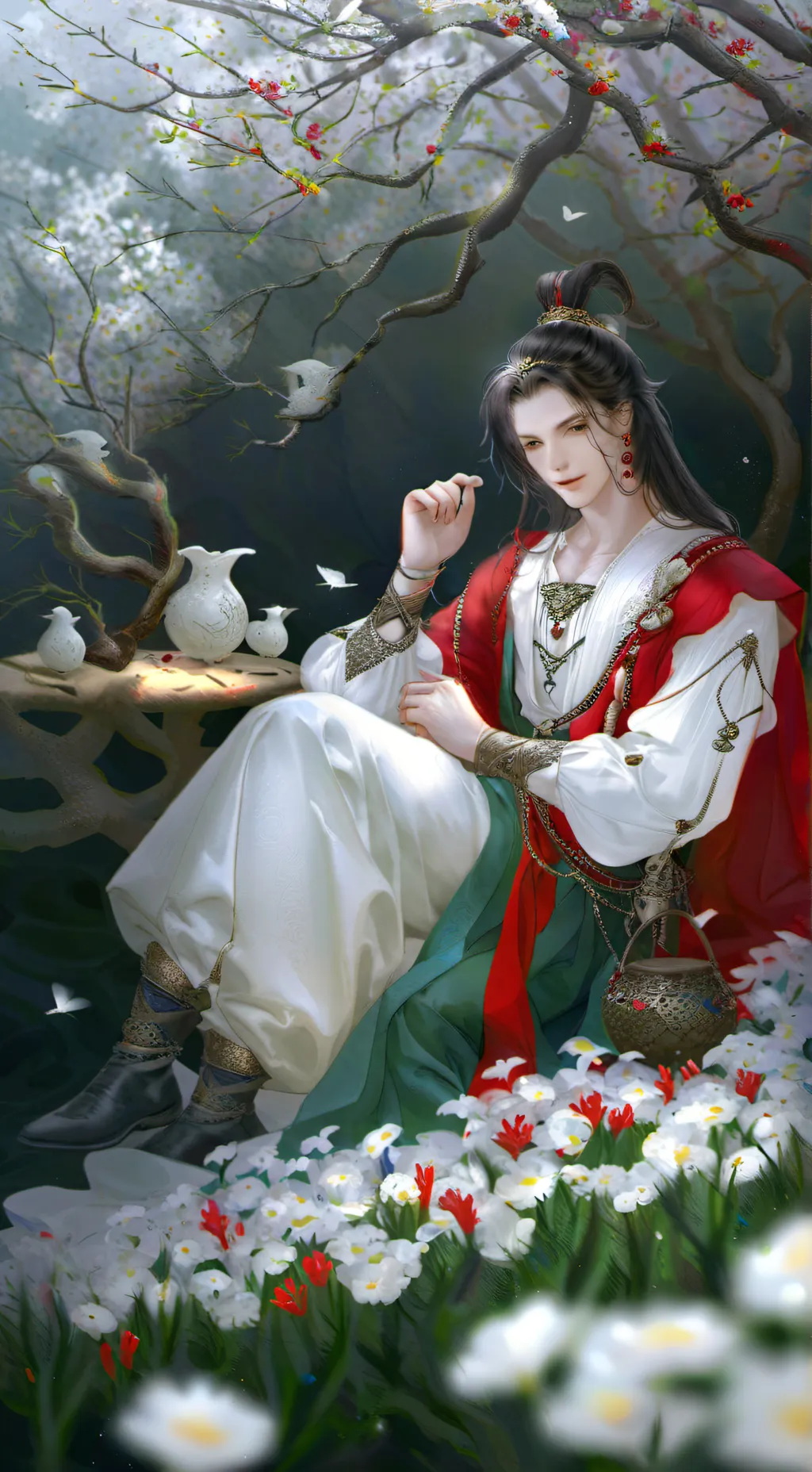 ai character: Damon background