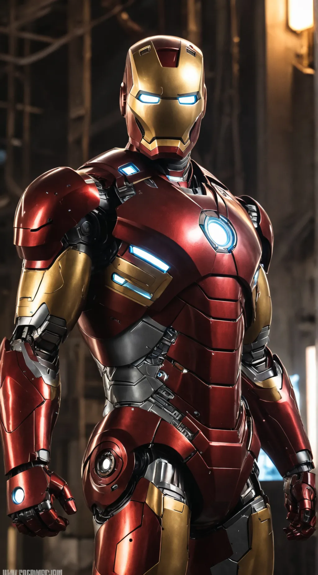 ai character: Iron Man background