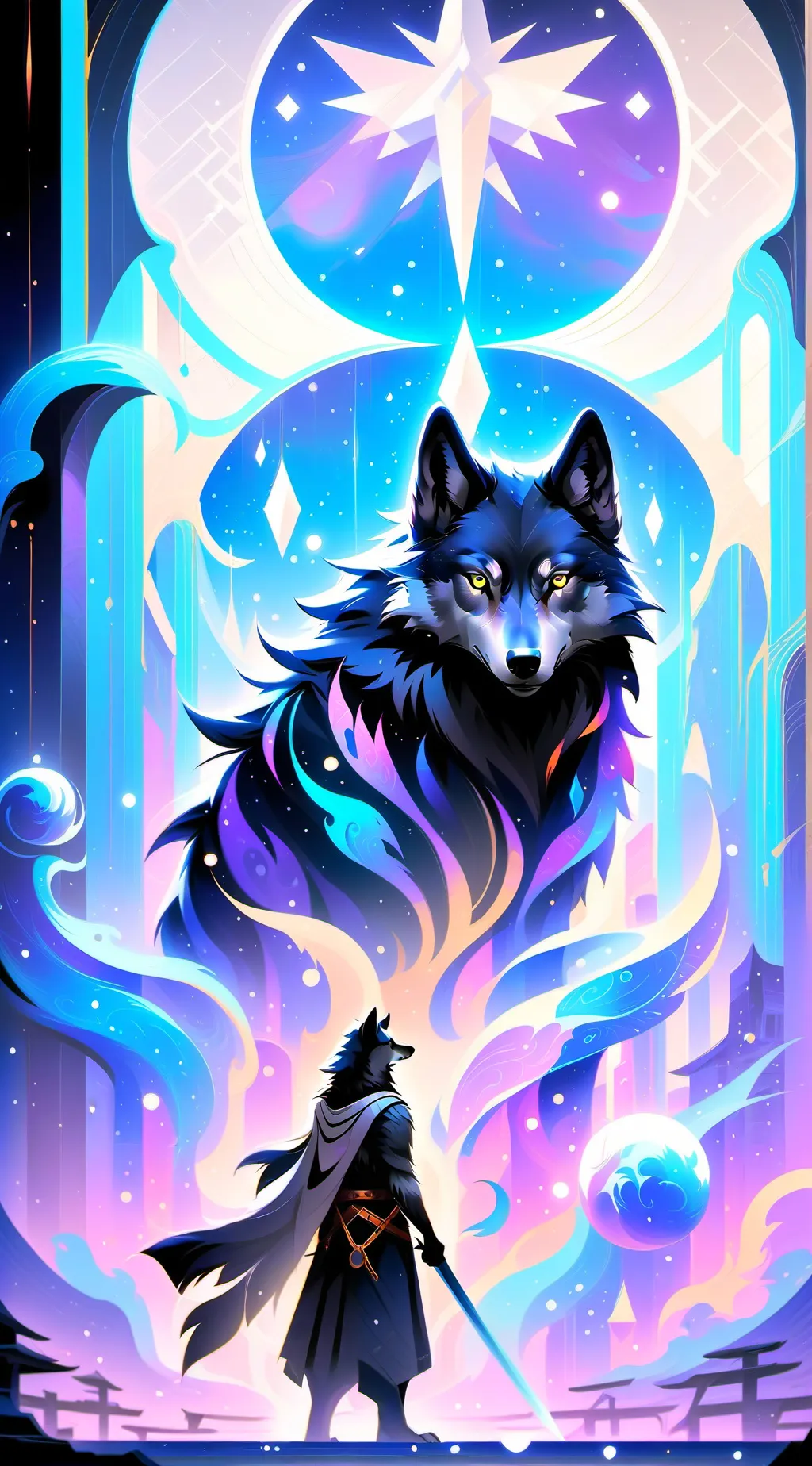 ai character: Dandys world x cp background