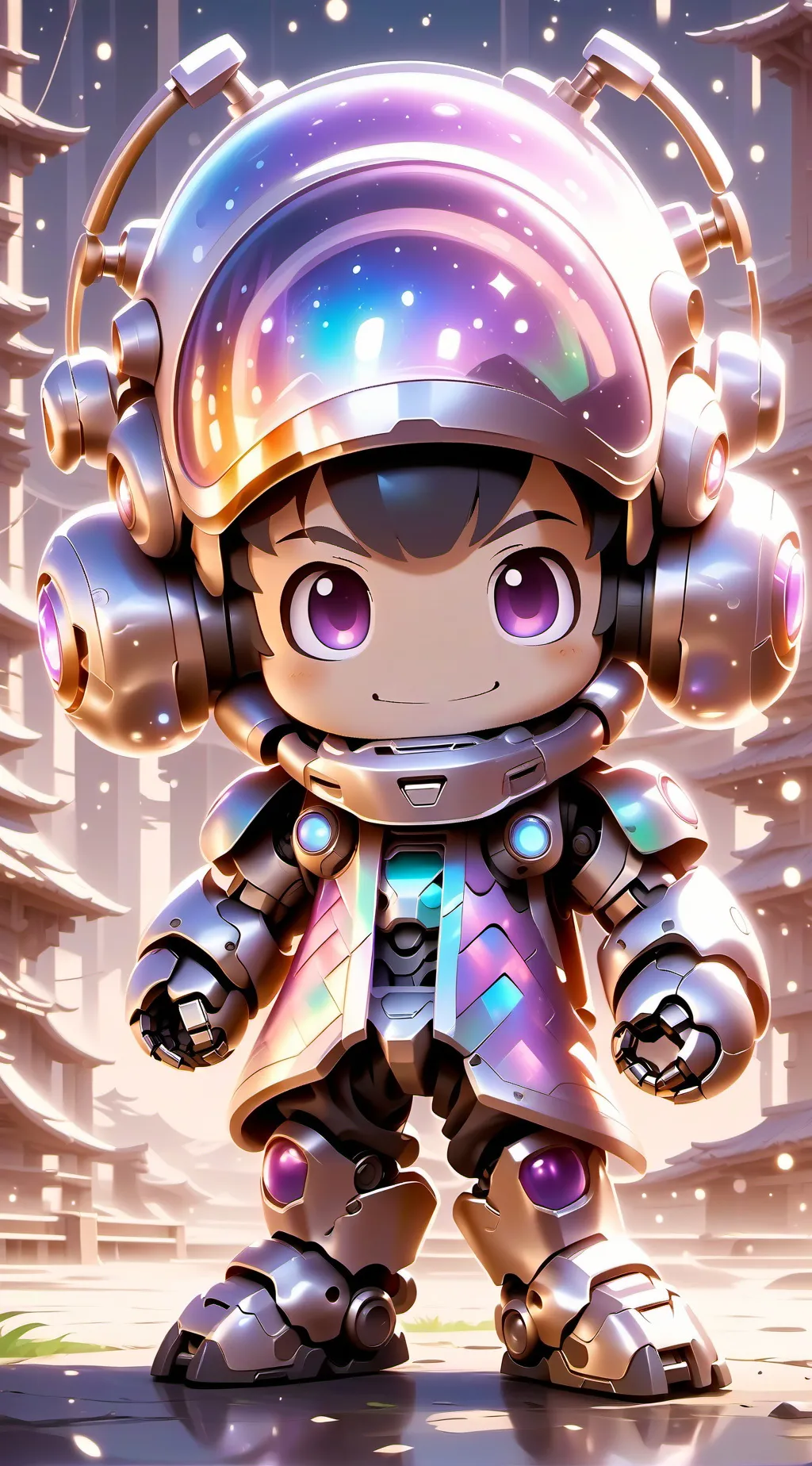 ai character: mechamto background