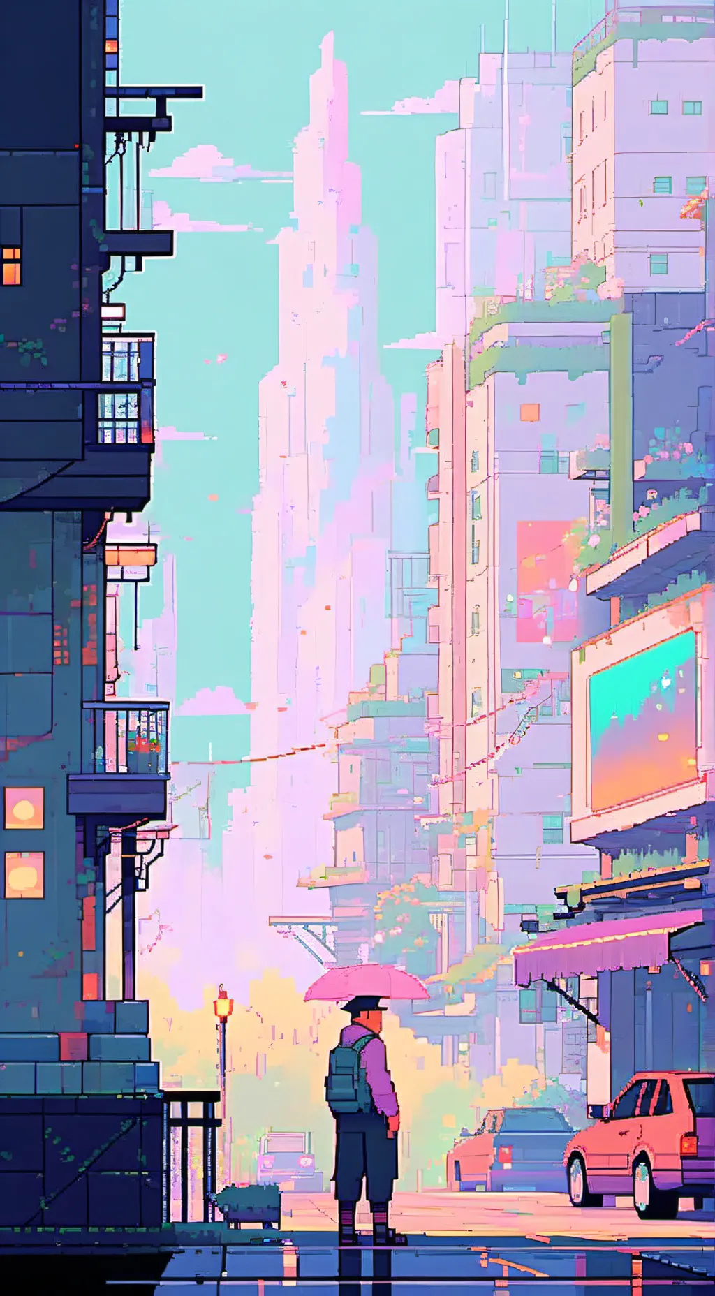 ai character: Pigiama Party MHA background