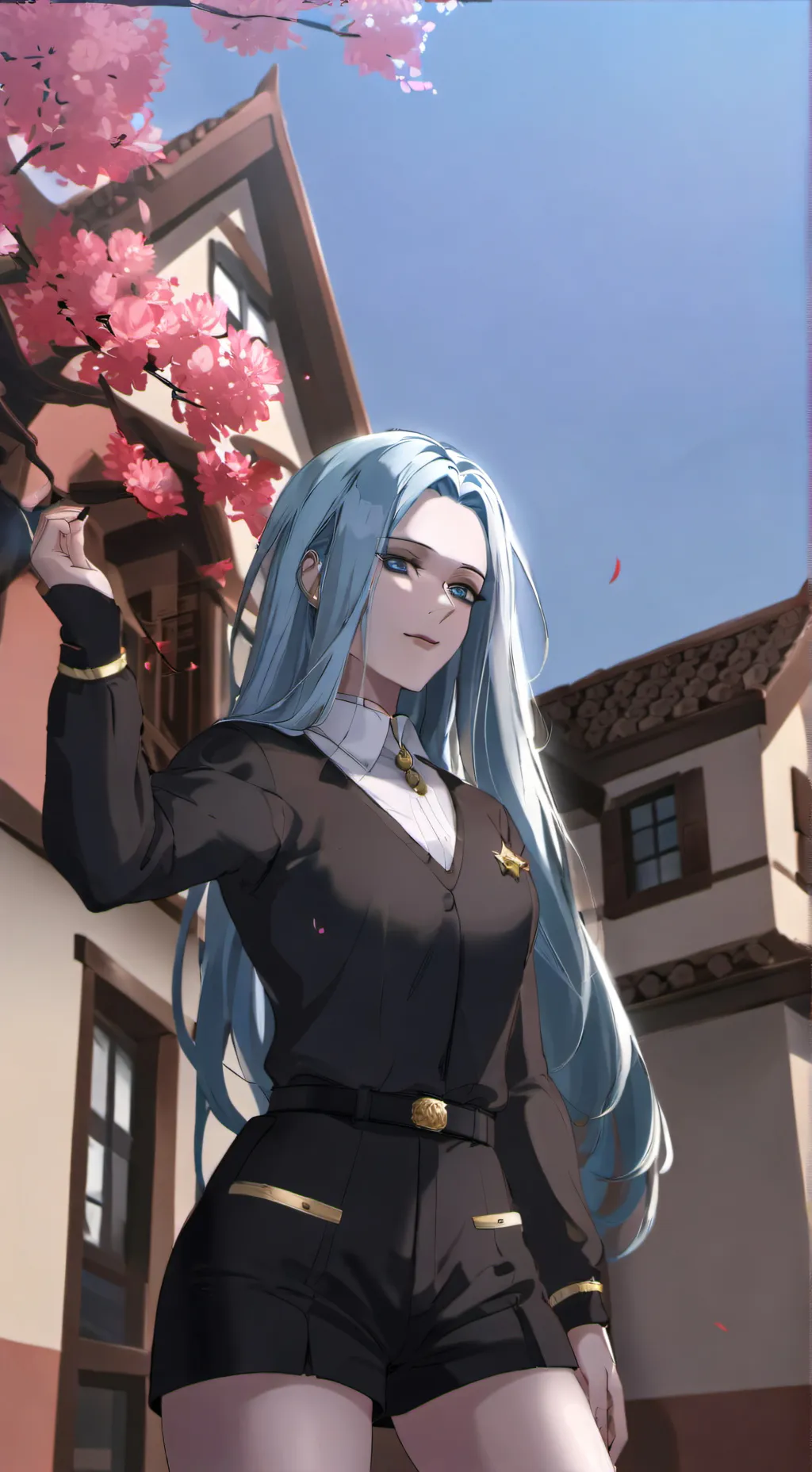 ai character: Angie background