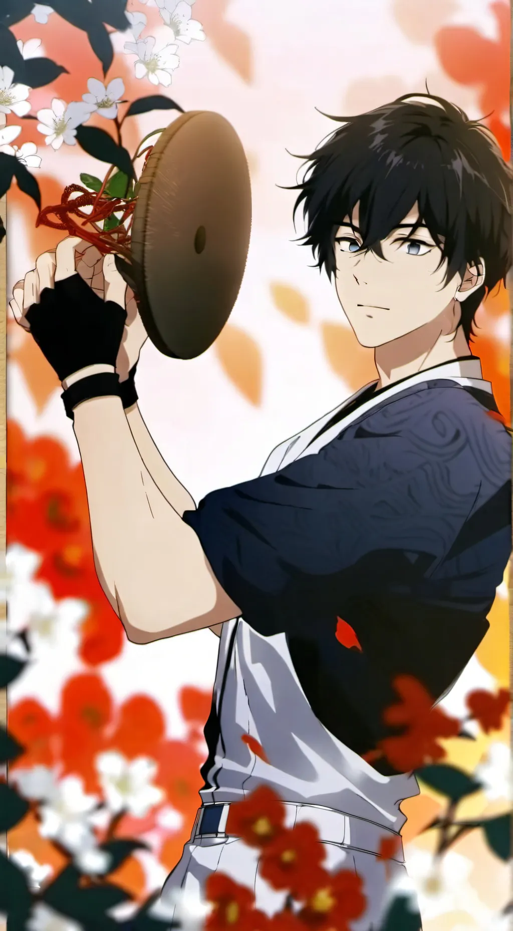 ai character: ADRIÁN  background