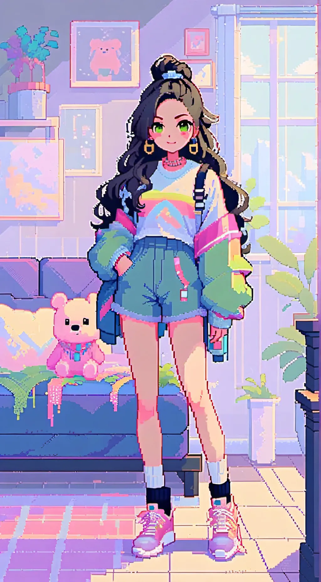 ai character: rocio background