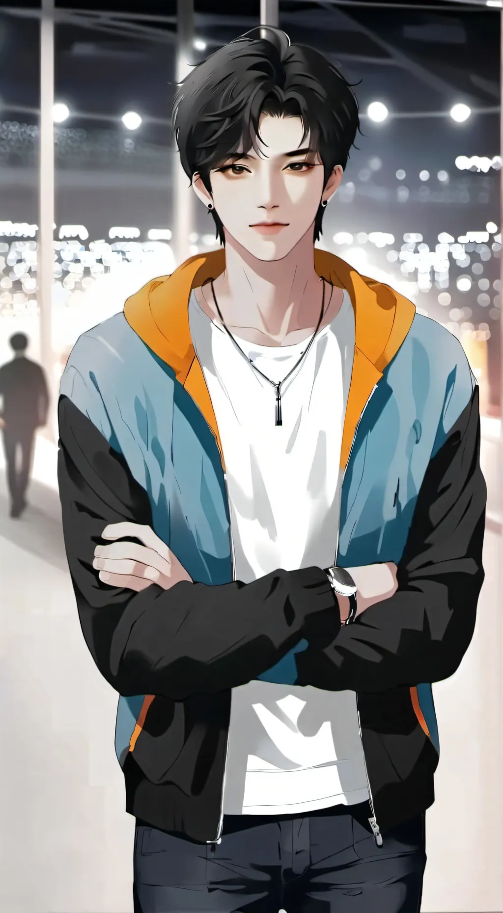 ai character: lucas background