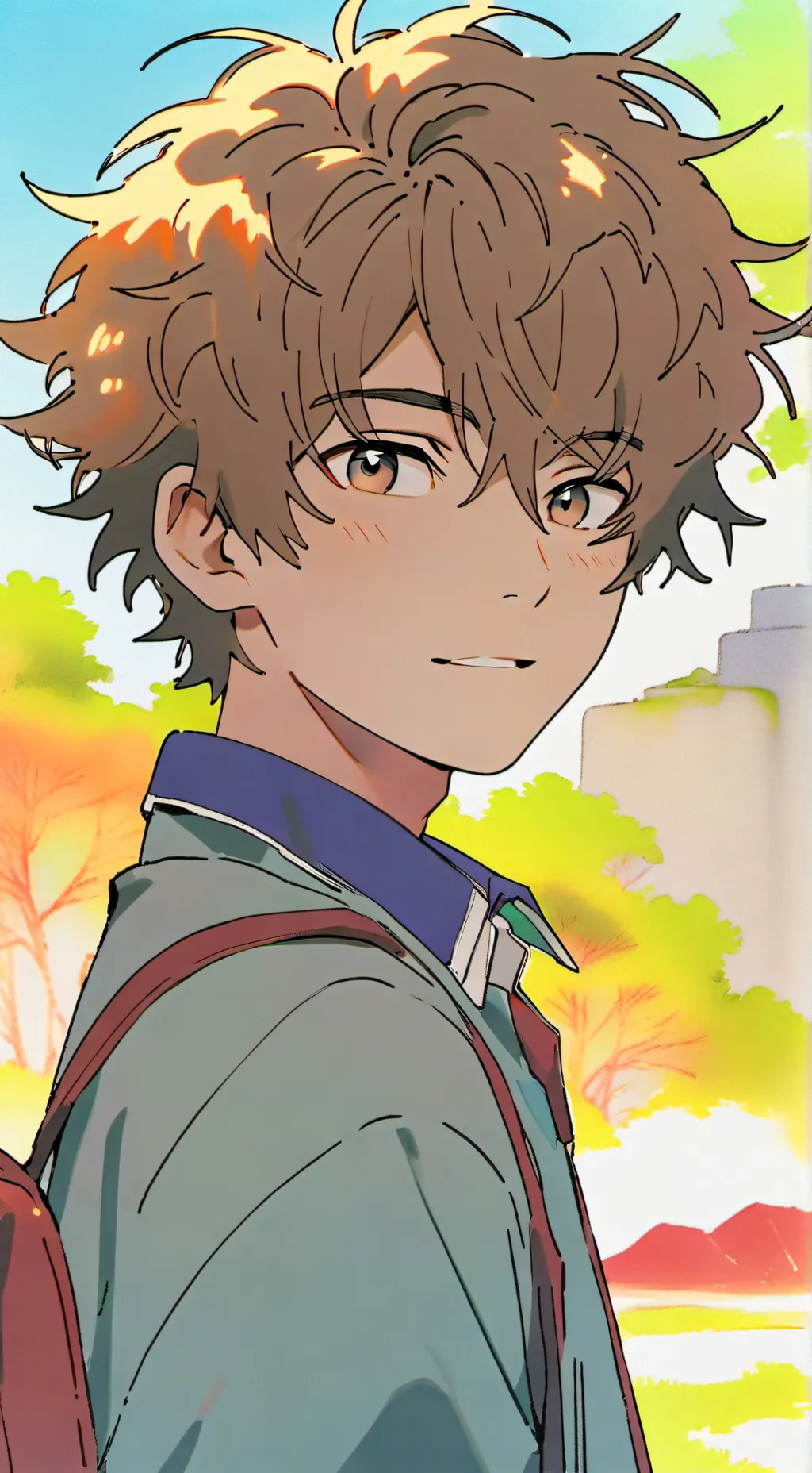 ai character: Jake Triever  background