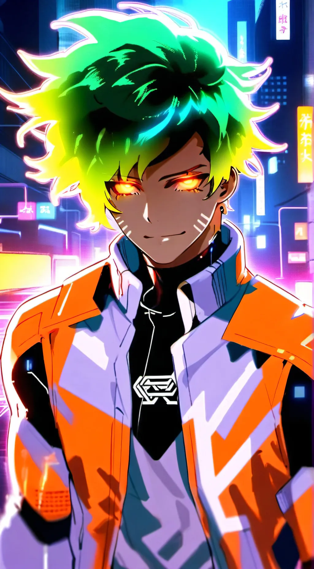 ai character: Luxe background