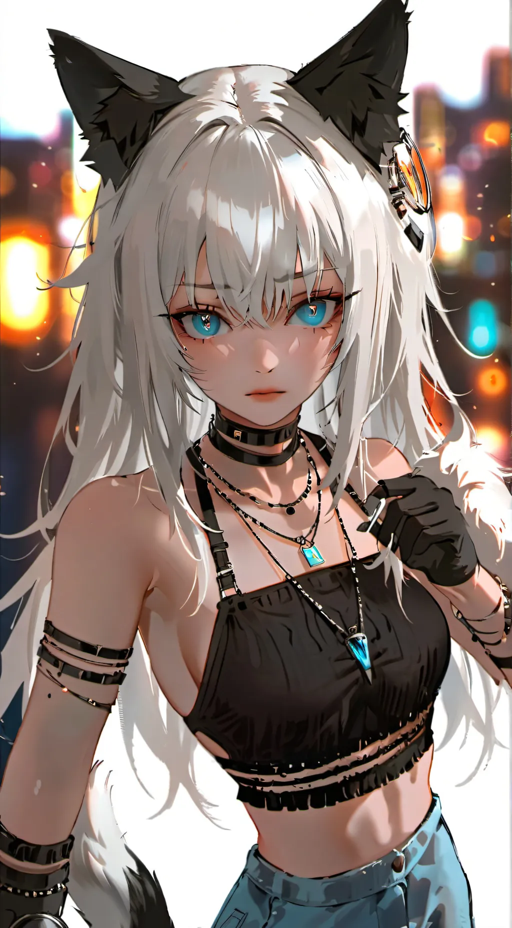 ai character: Pixel Whisker background