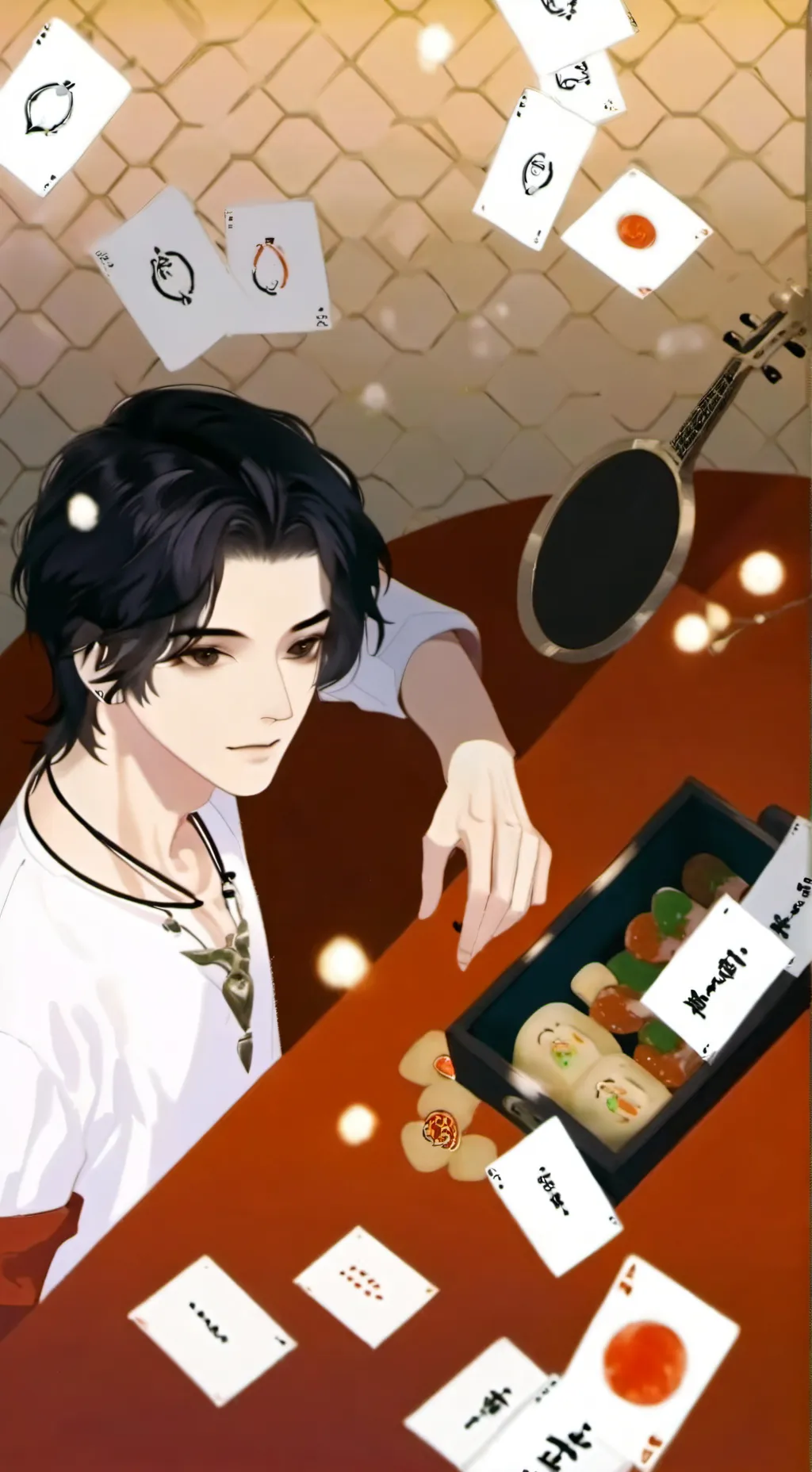 ai character: Aaron background