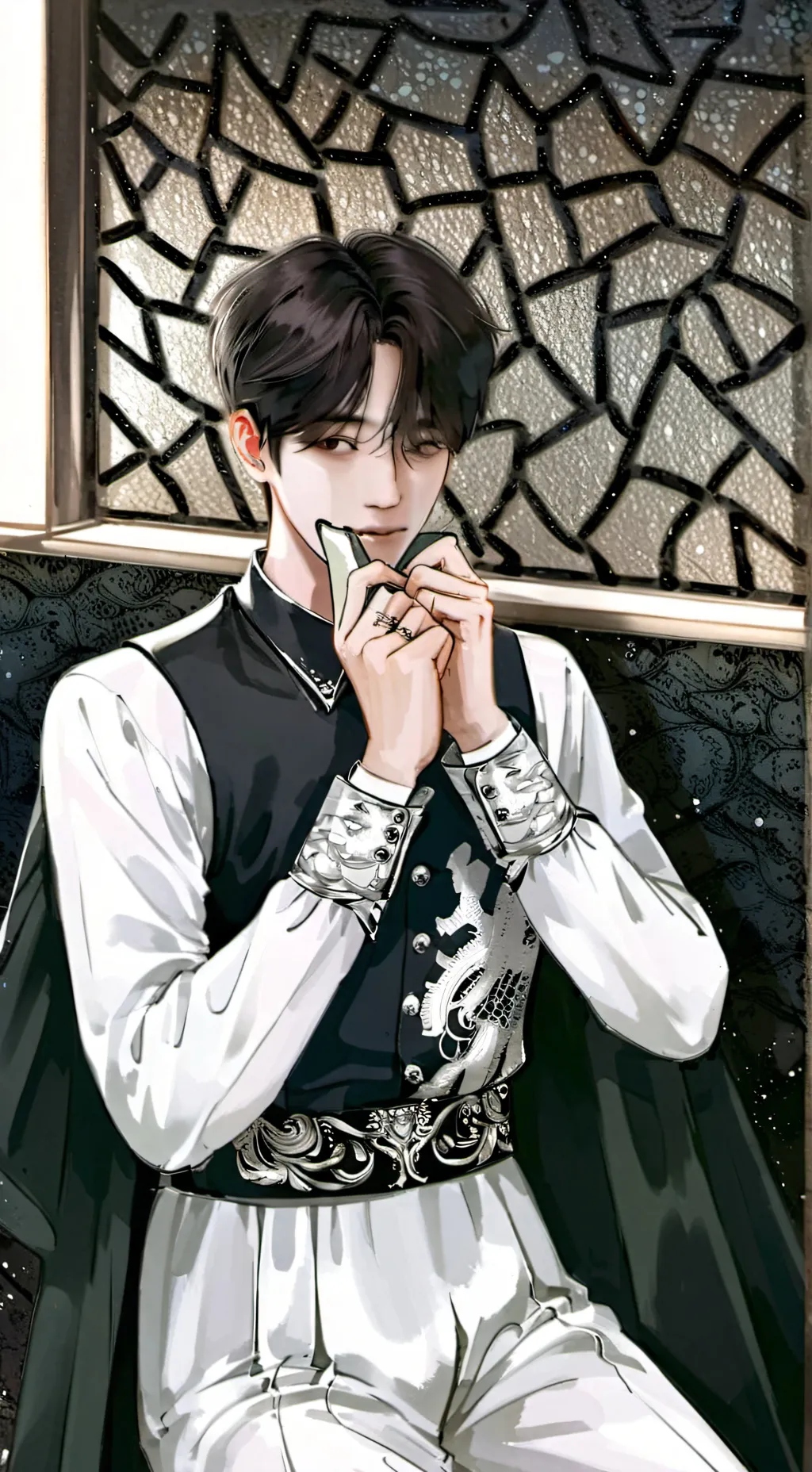 ai character: Джеймс background