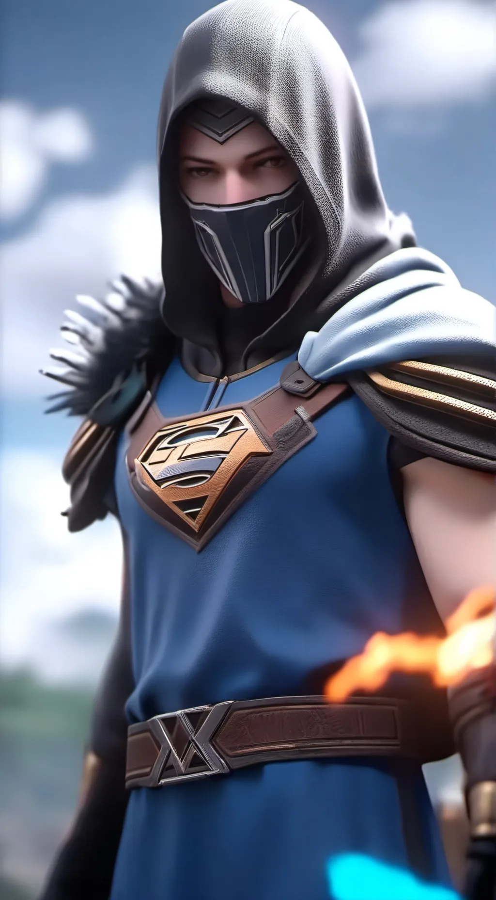 ai character: Therian life background