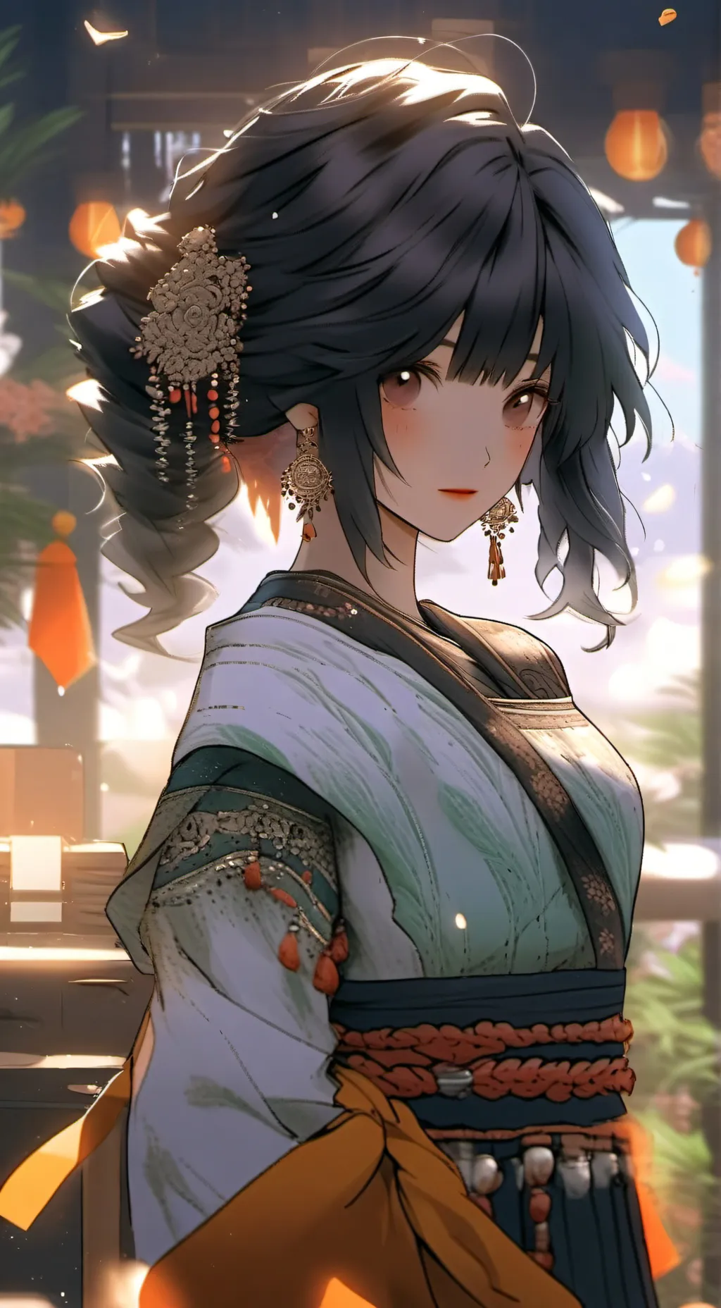 ai character: maiah background