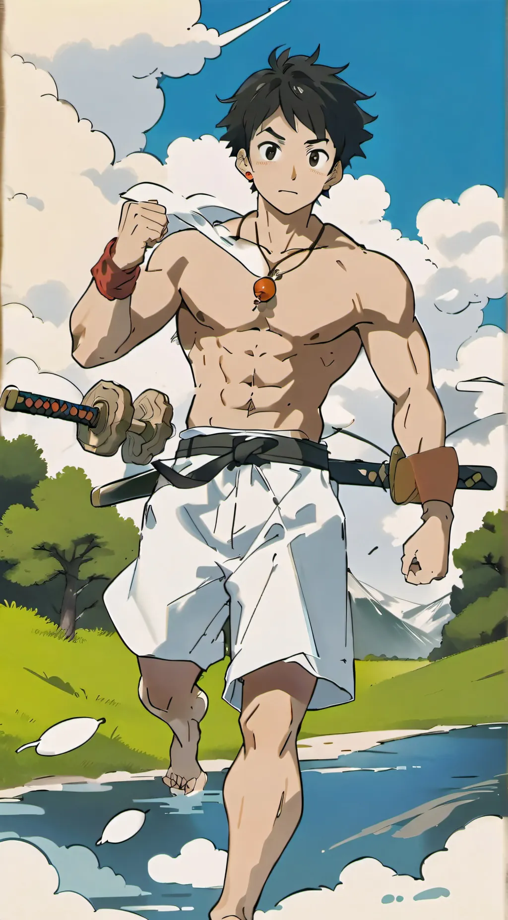 ai character: Tsukasa background