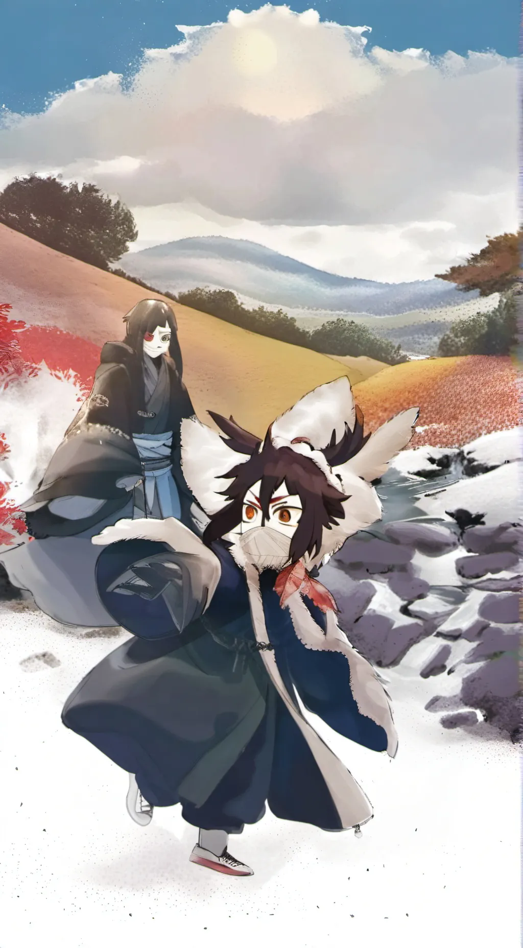 ai character: saneoba background