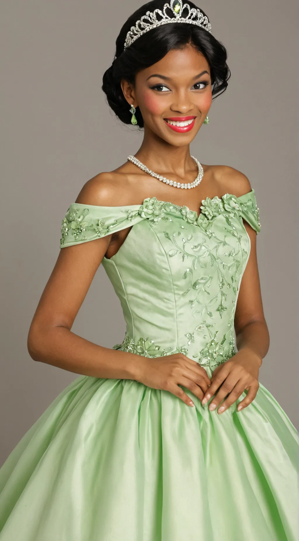ai character: Tiana background