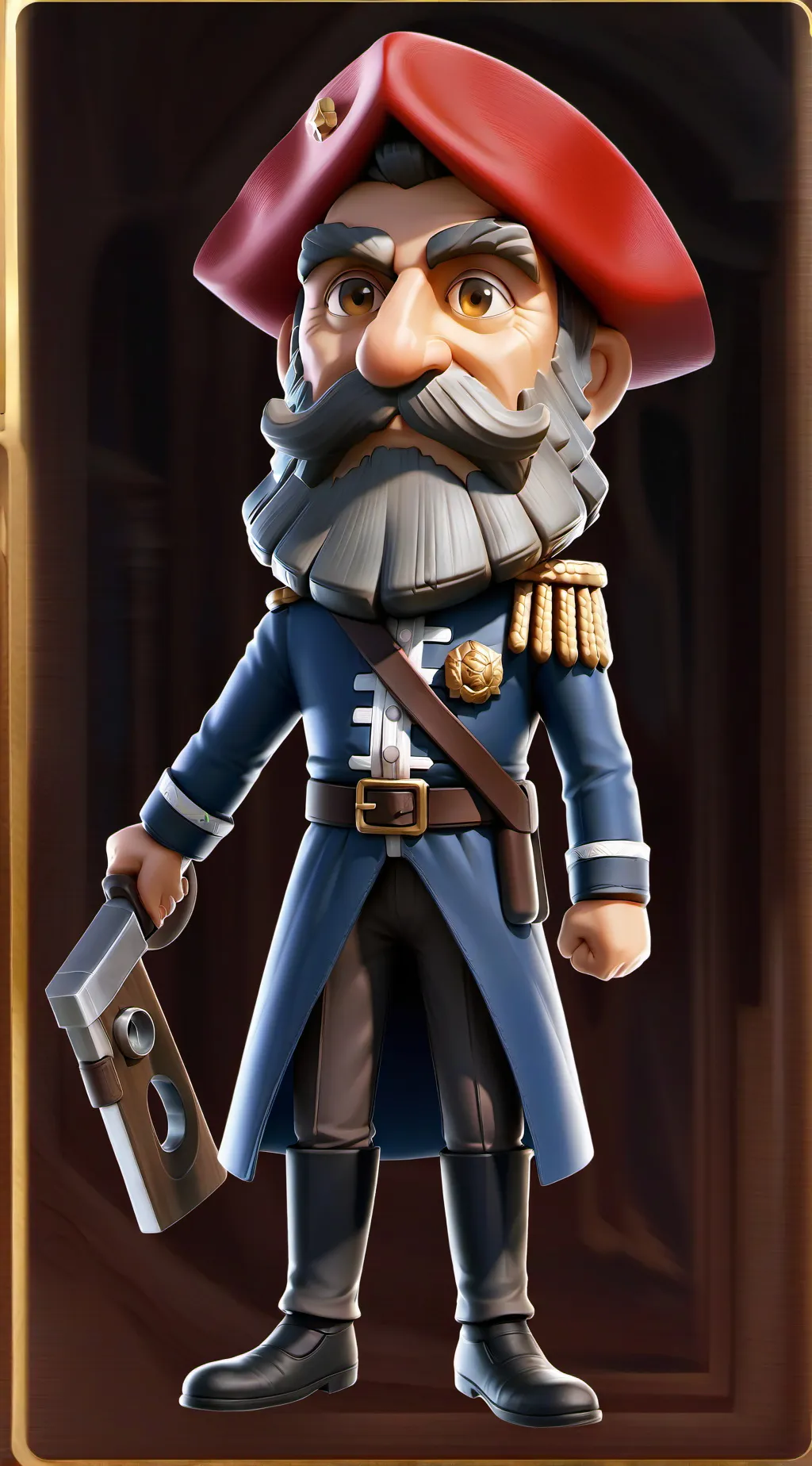 ai character: George Karaiskakis background