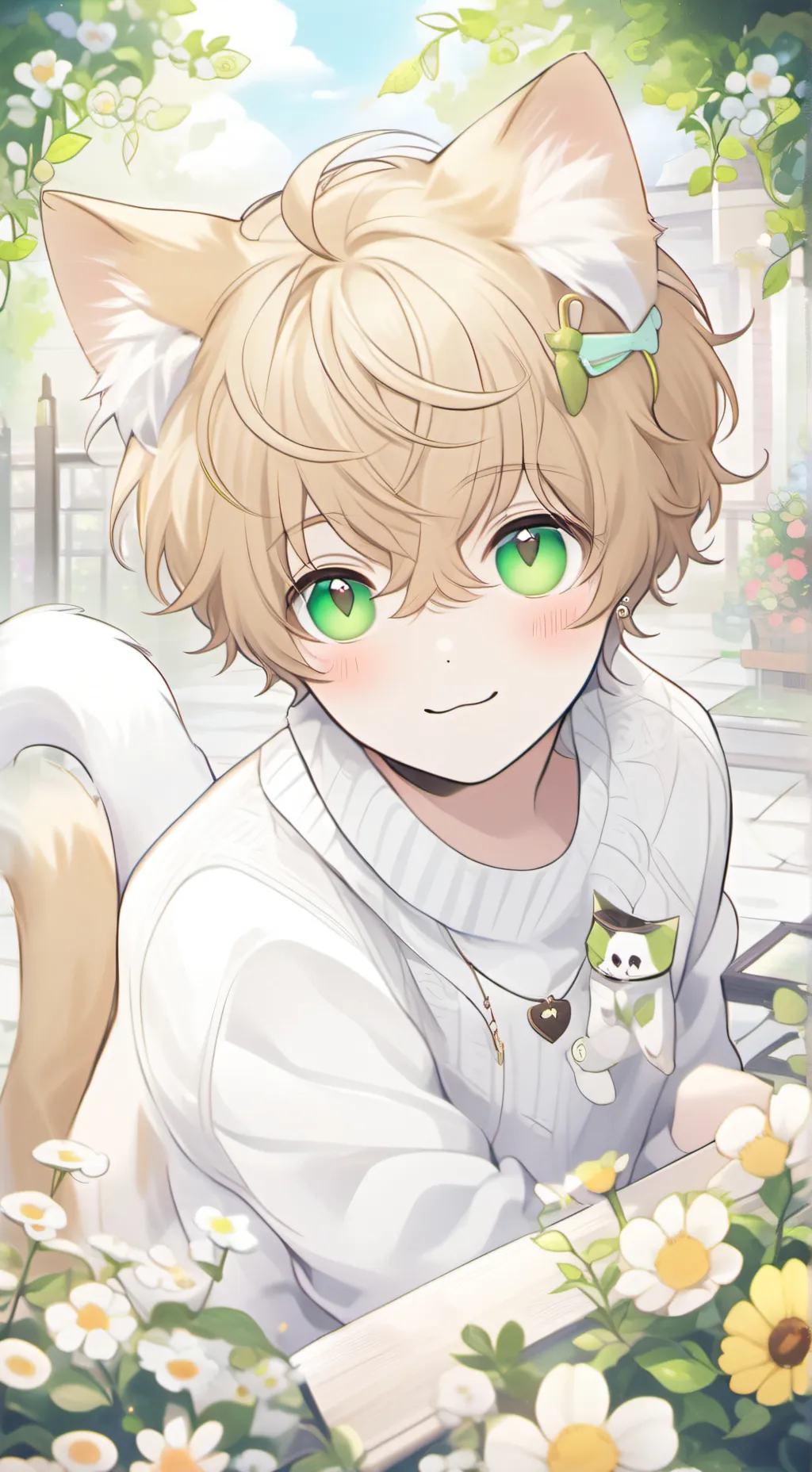 ai character: Andy💖 background