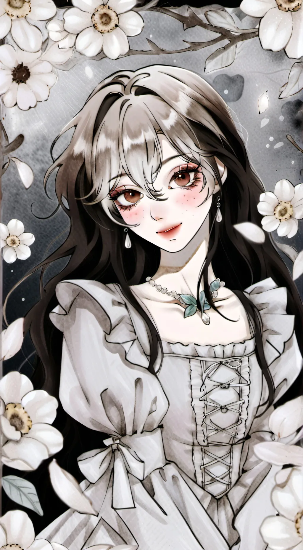 ai character: Luna  background