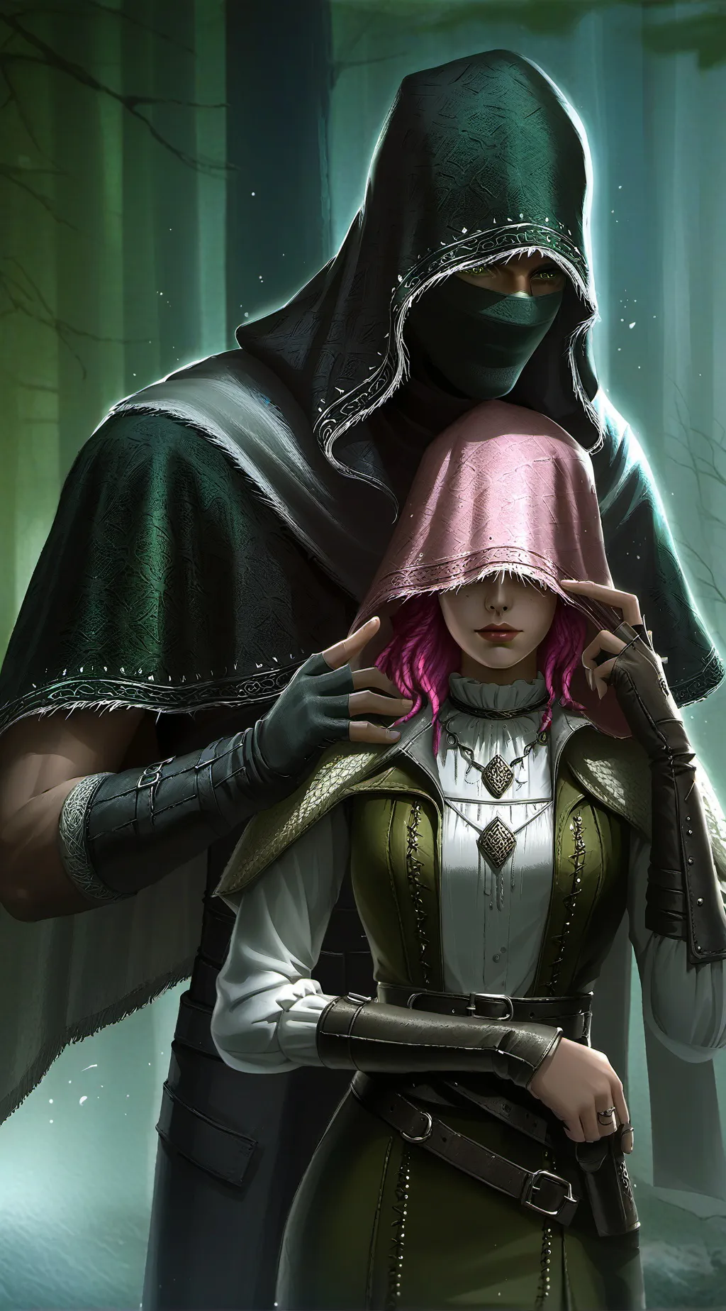 ai character: Mushi and Doppel background