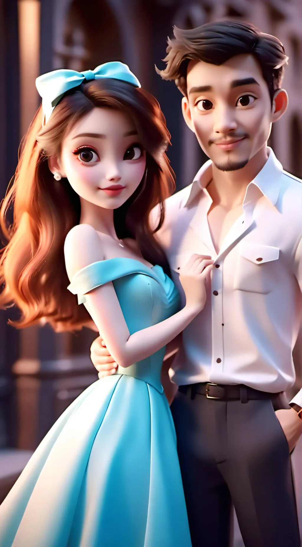 ai character: Mha but different  background