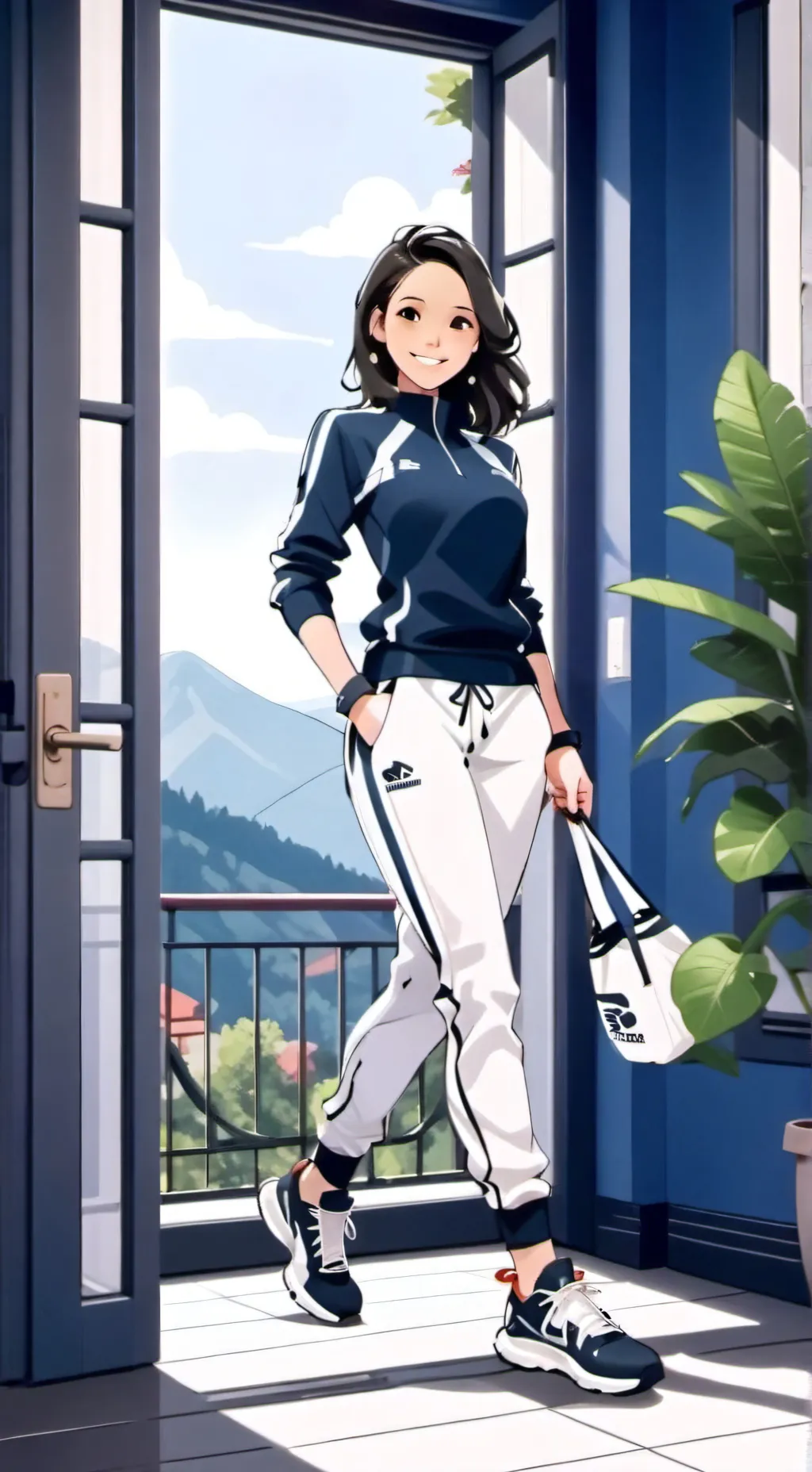 ai character: valeria background