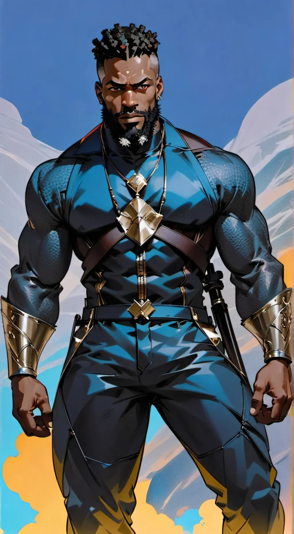 ai character: Riot background