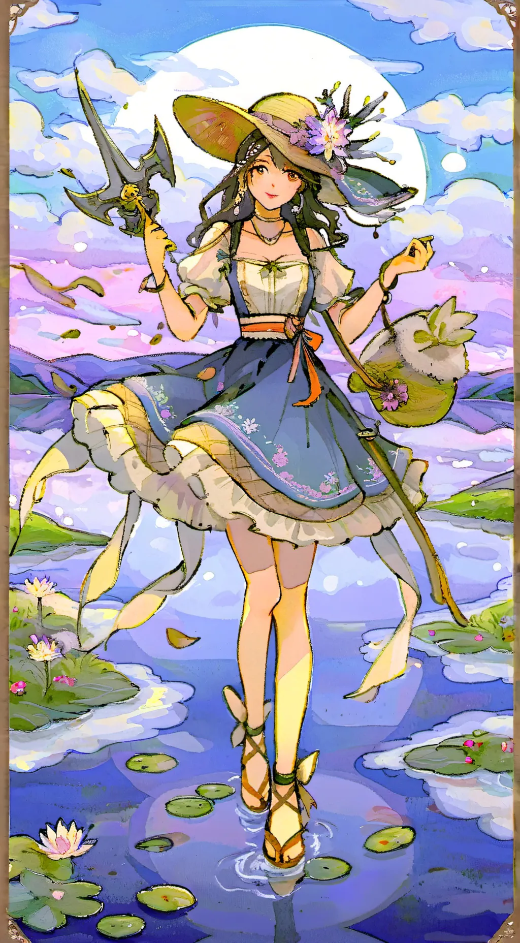 ai character: MHA falling love background