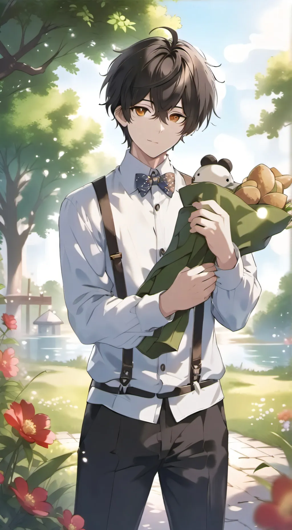 ai character: Axel background