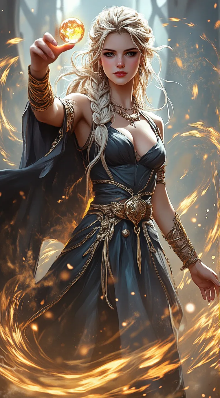 ai character: Серена background