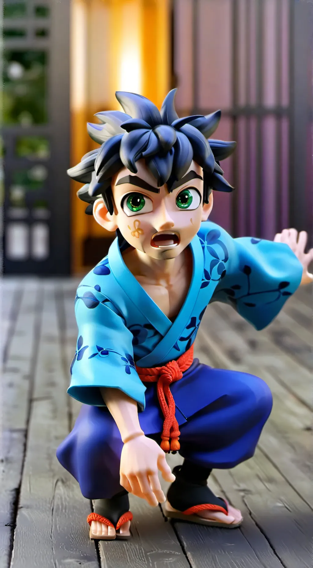 ai character: lnosuke  background