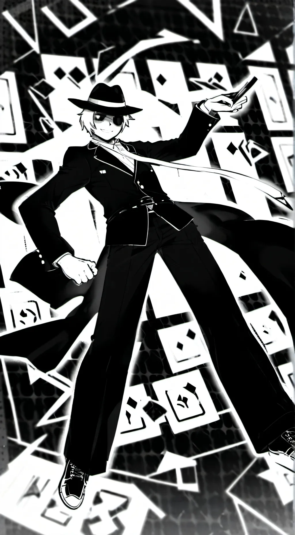 ai character: Chance🪙 (Forsaken) background