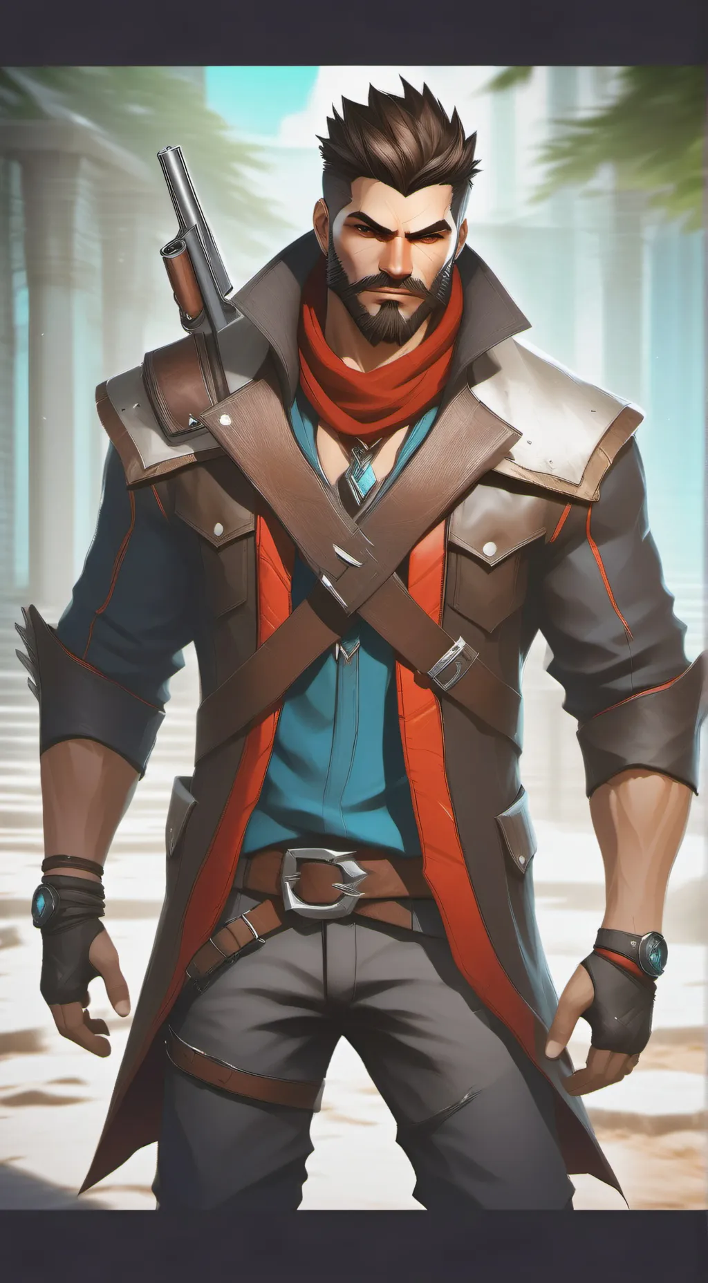 ai character: Malcolm Graves background