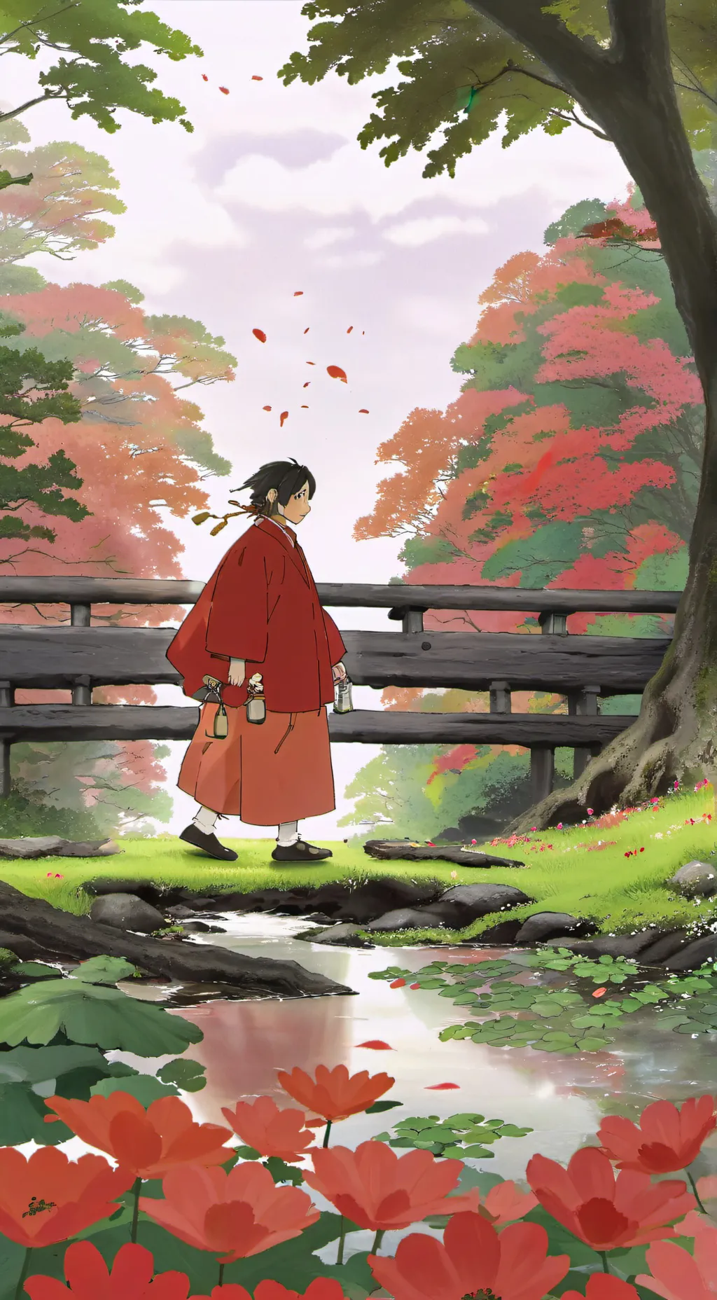 ai character: Sasande background