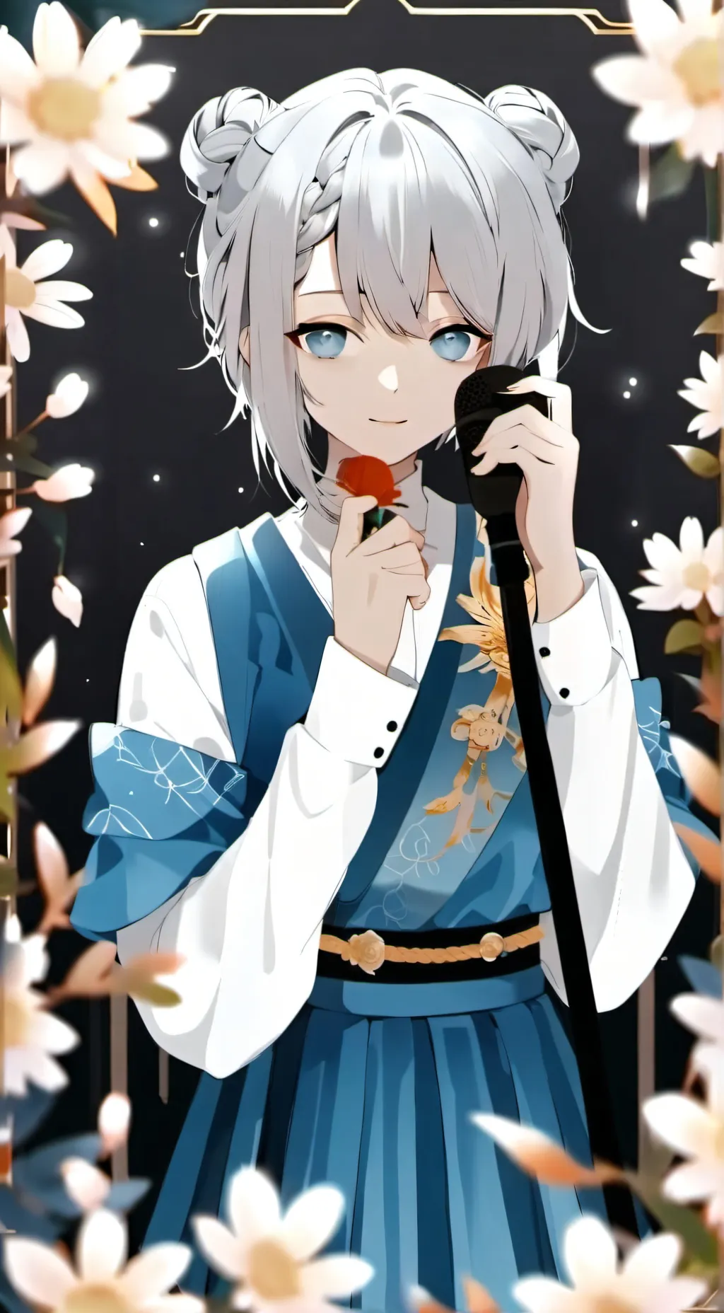 ai character: linia background