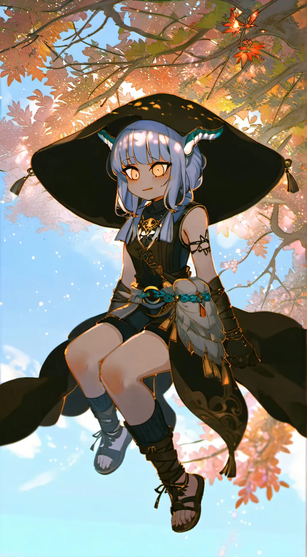 ai character: ячера background