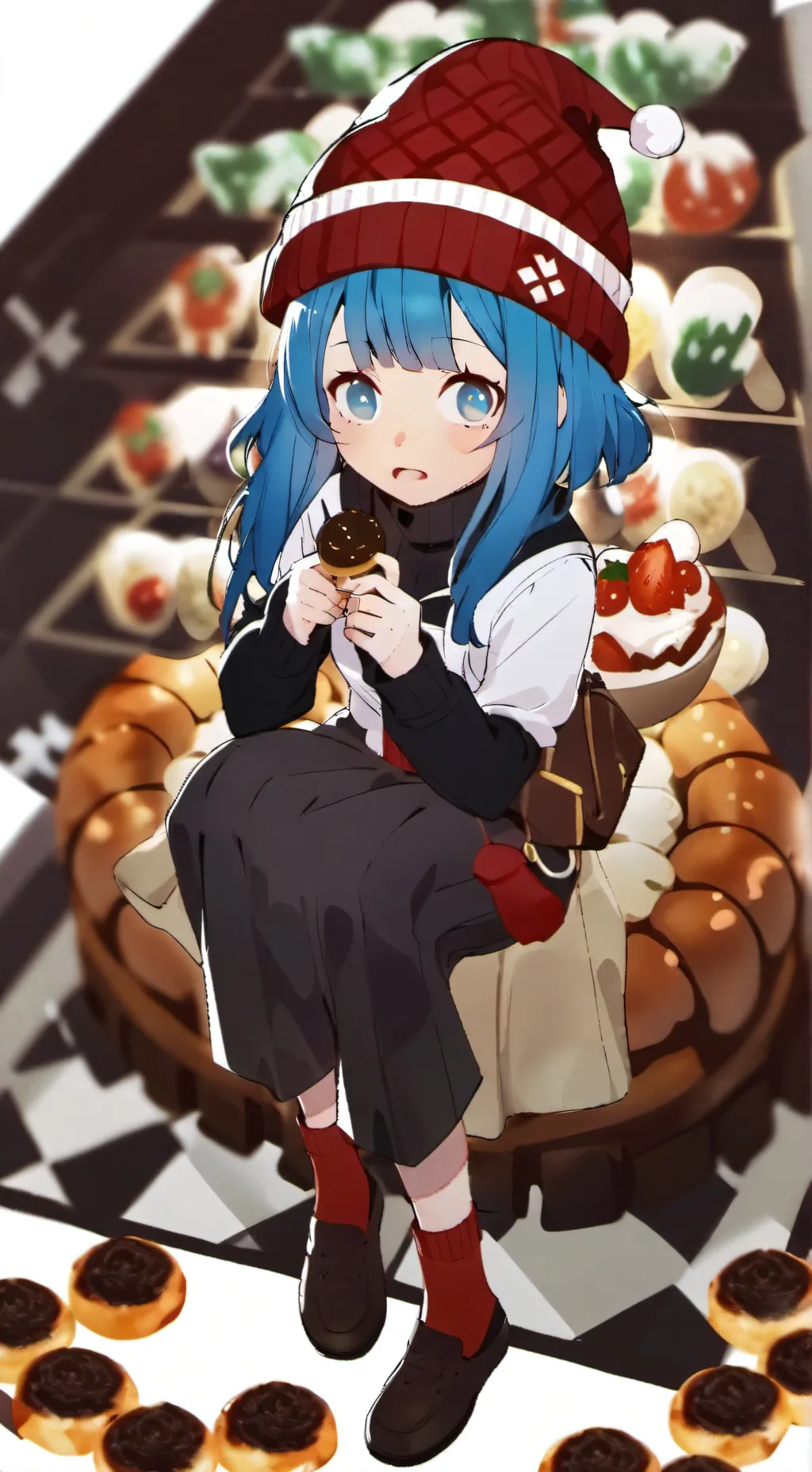 ai character: SichelleMM2 background