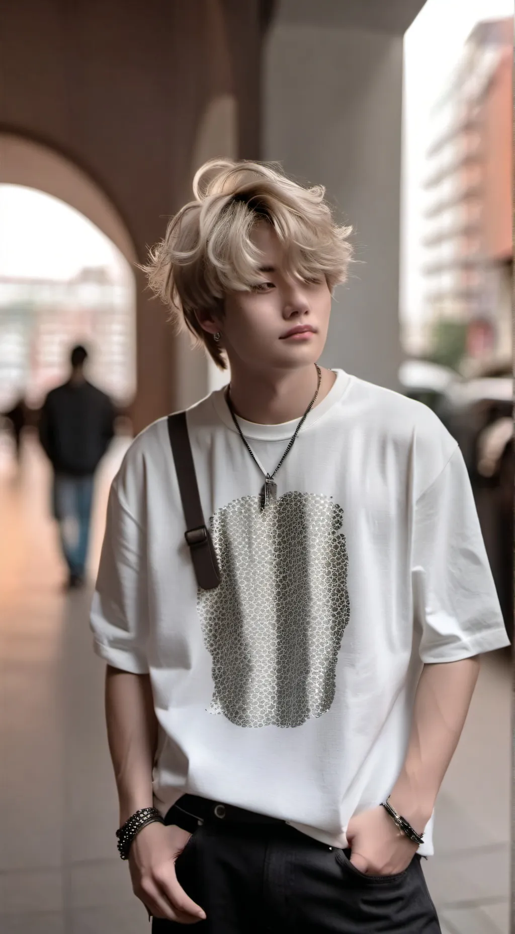 ai character: 🖤JASPER🤍 background