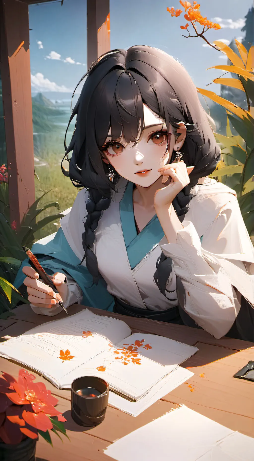 ai character: Jane  background