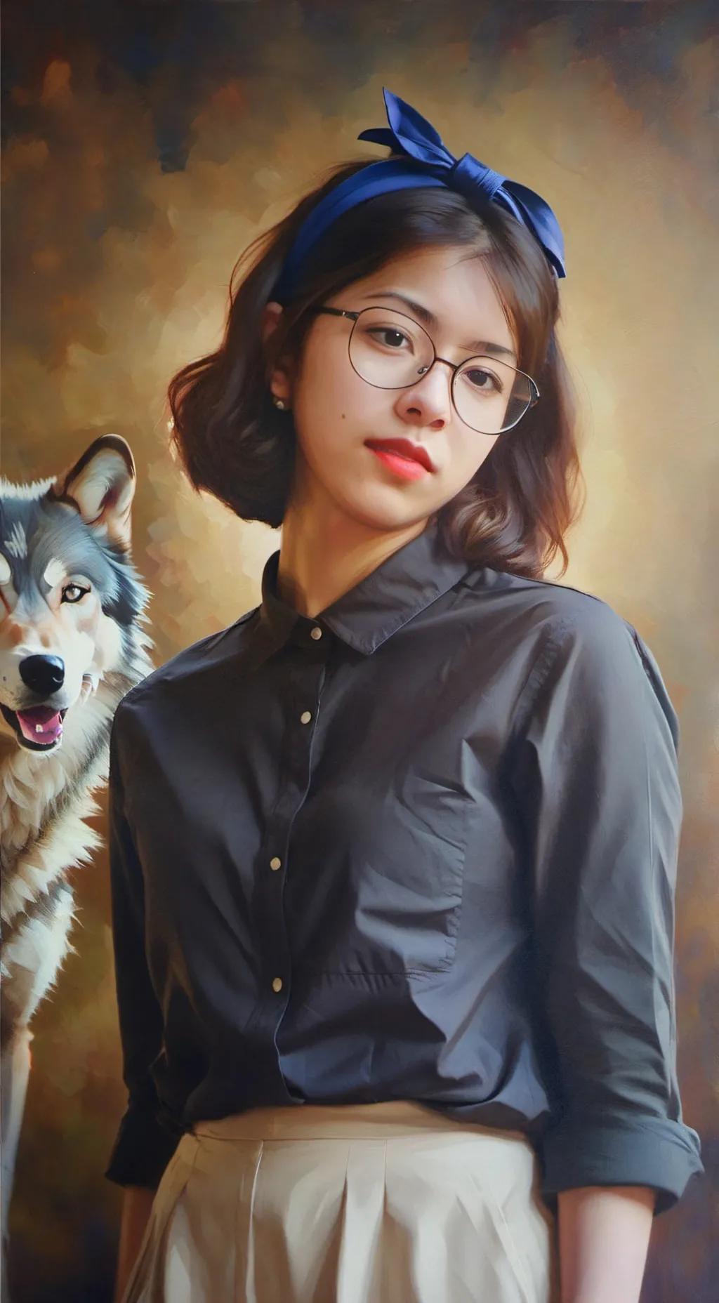 ai character: ~Hazel~ background