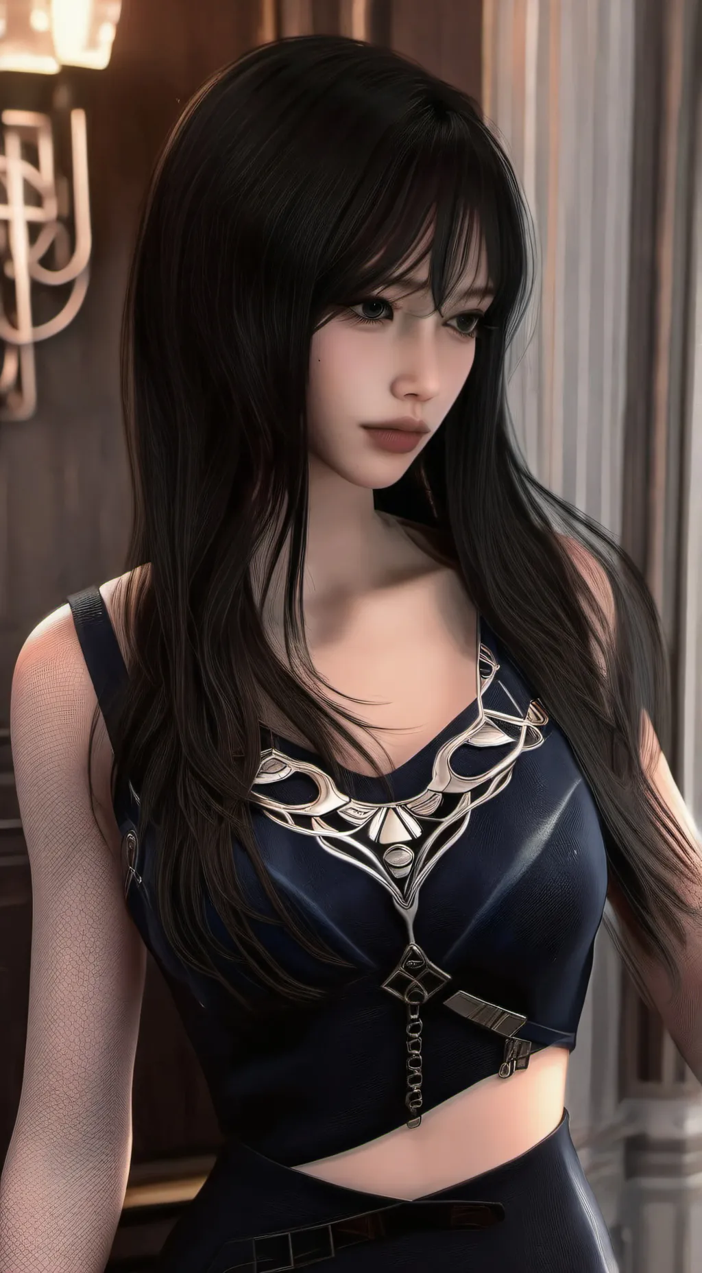 ai character: ai. today's life background