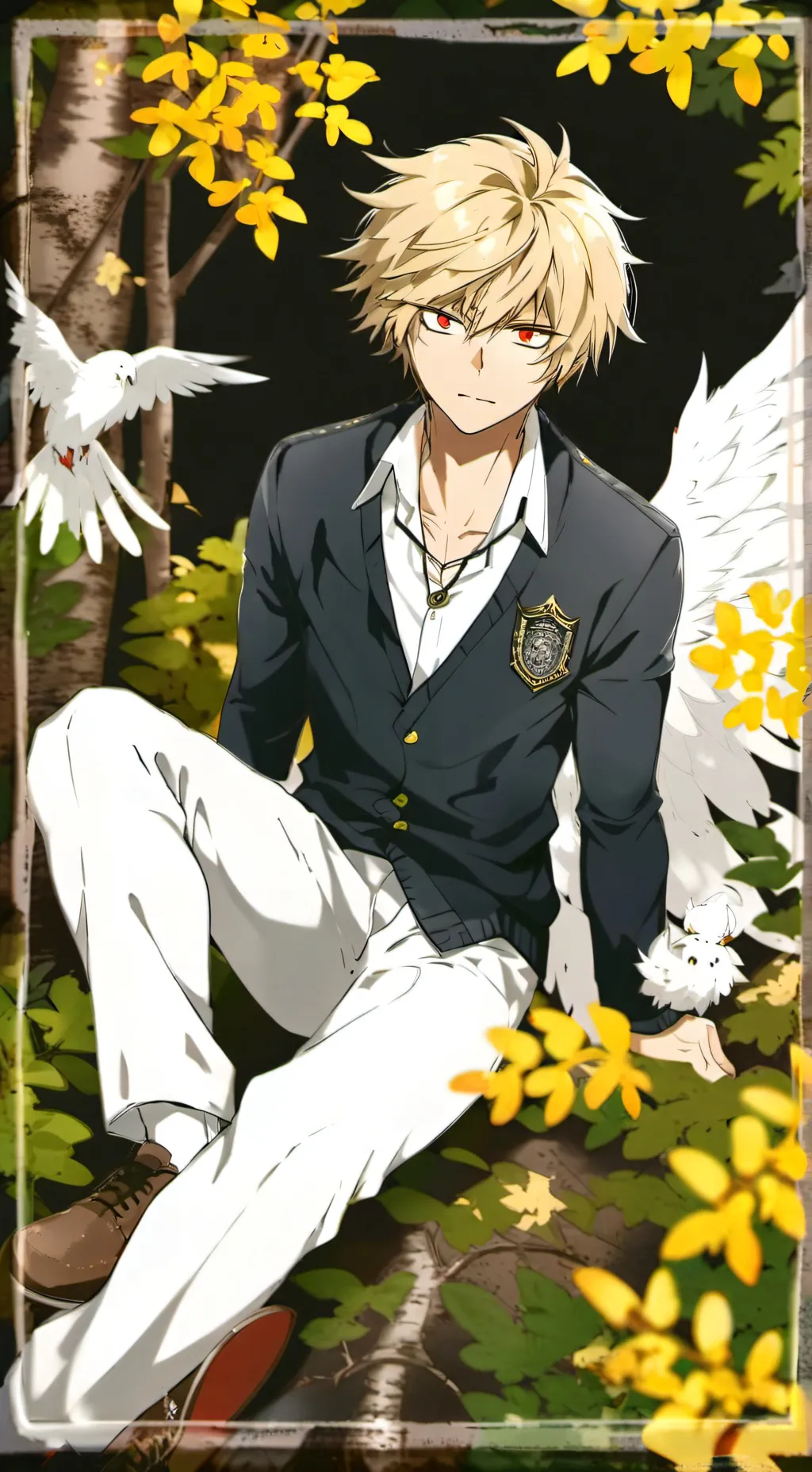 ai character: Bakugo background