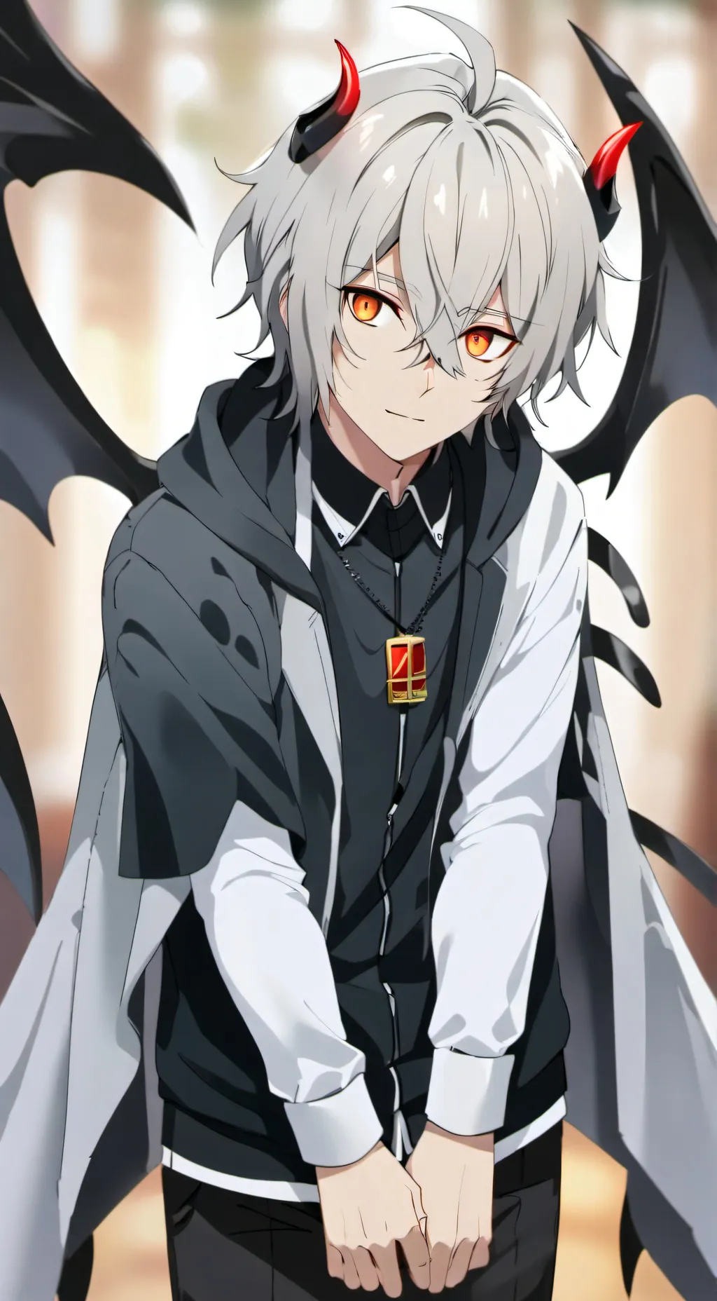 ai character: Felipe 😈 background