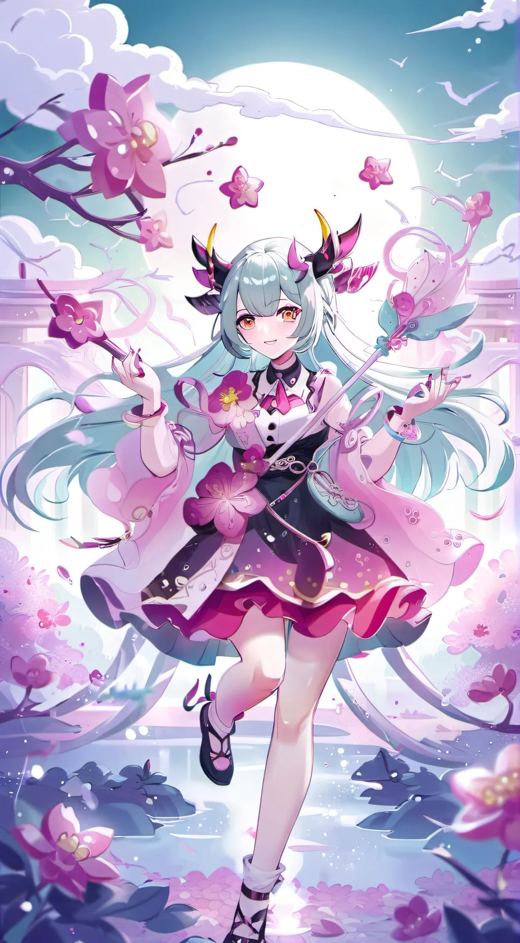 ai character: Лия background