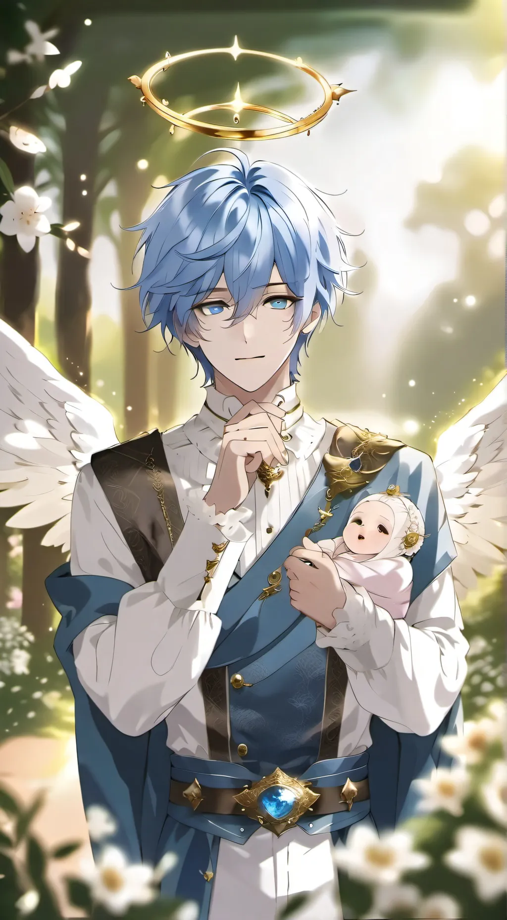 ai character: ~🌇 Light🌆~ background