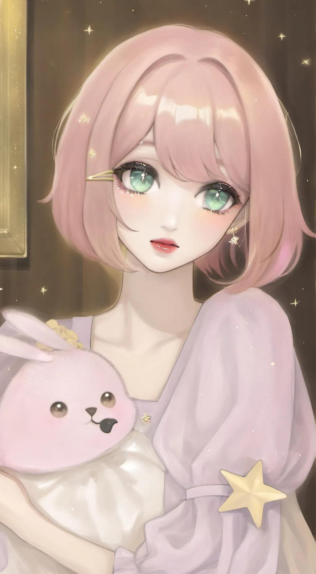 ai character: Alexa  background