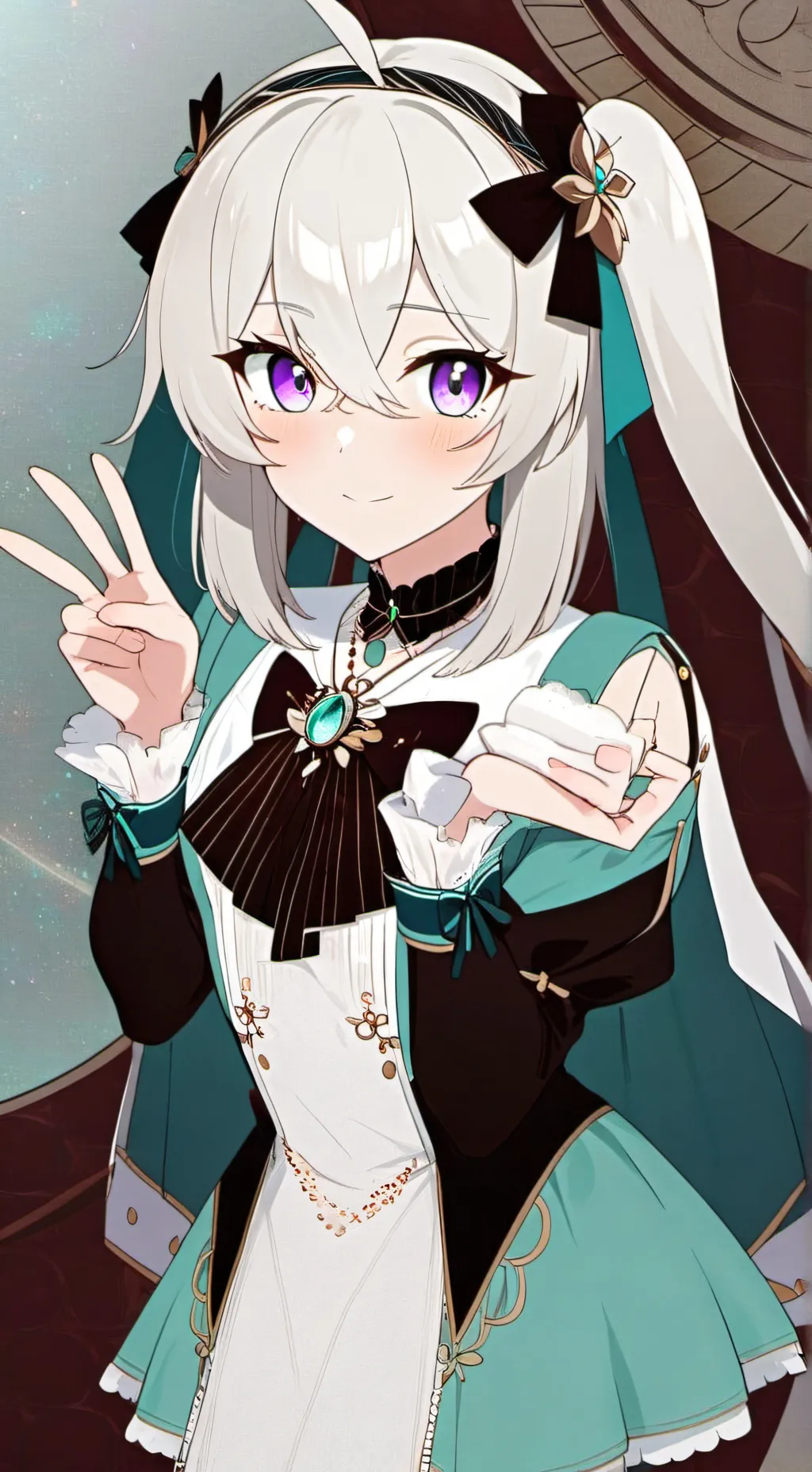 ai character: Lyria background