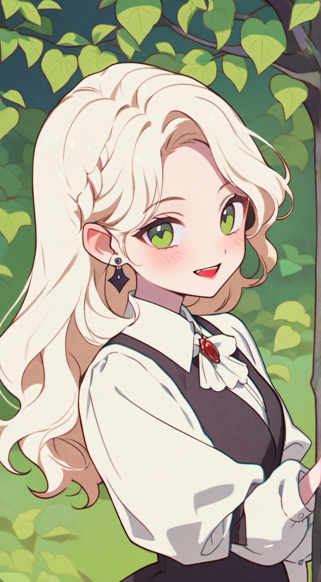 ai character: vampire princess background