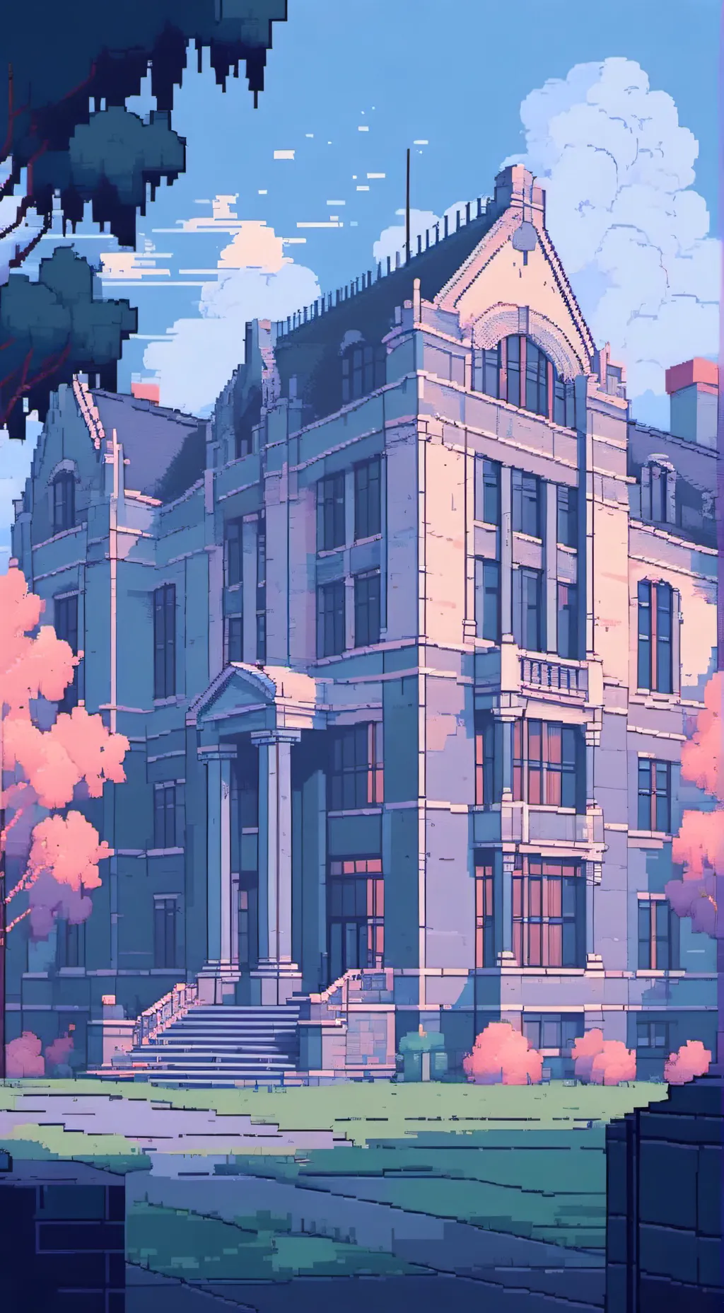 ai character: Morrigan Academy  background